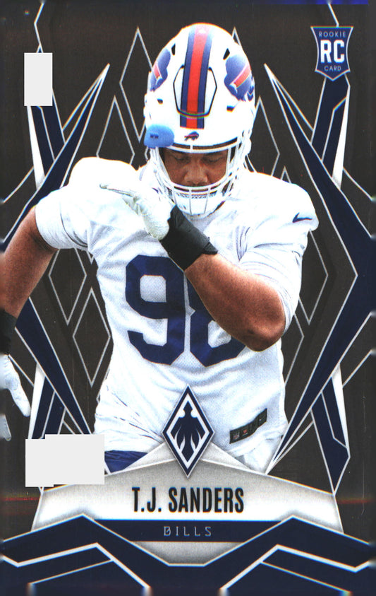 2025 Panini Phoenix #181 T.J. Sanders Rookie RC