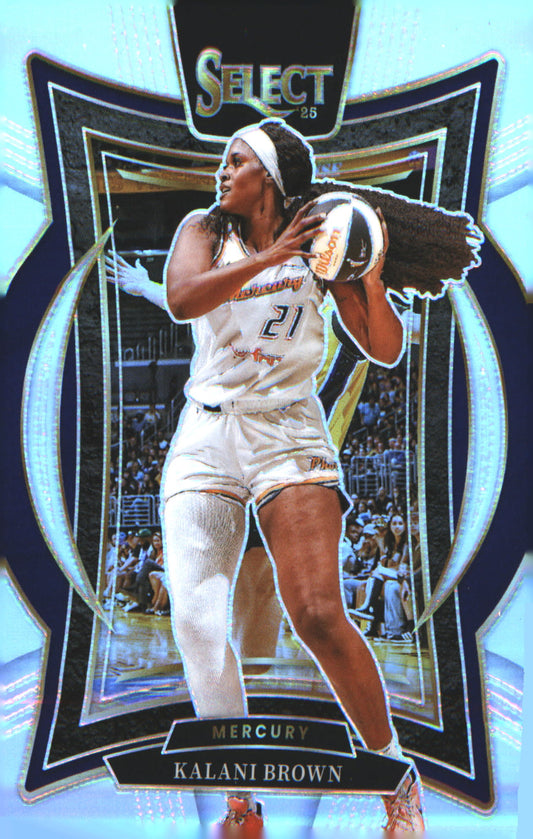 2025 Panini Select WNBA Silver Prizms #14 Kalani Brown