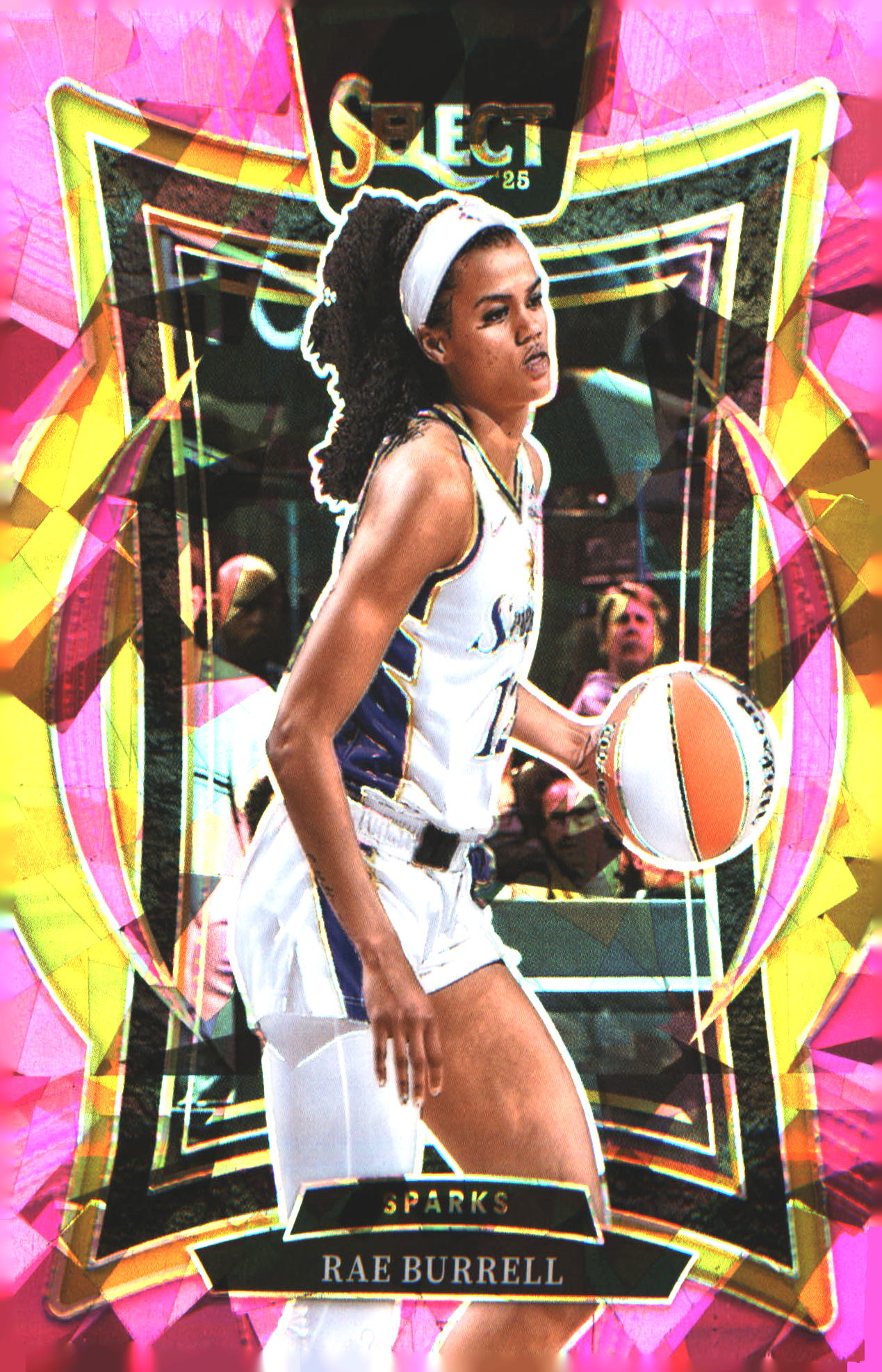 2025 Panini WNBA Select Pink Ice Prizm # Rae Burrell