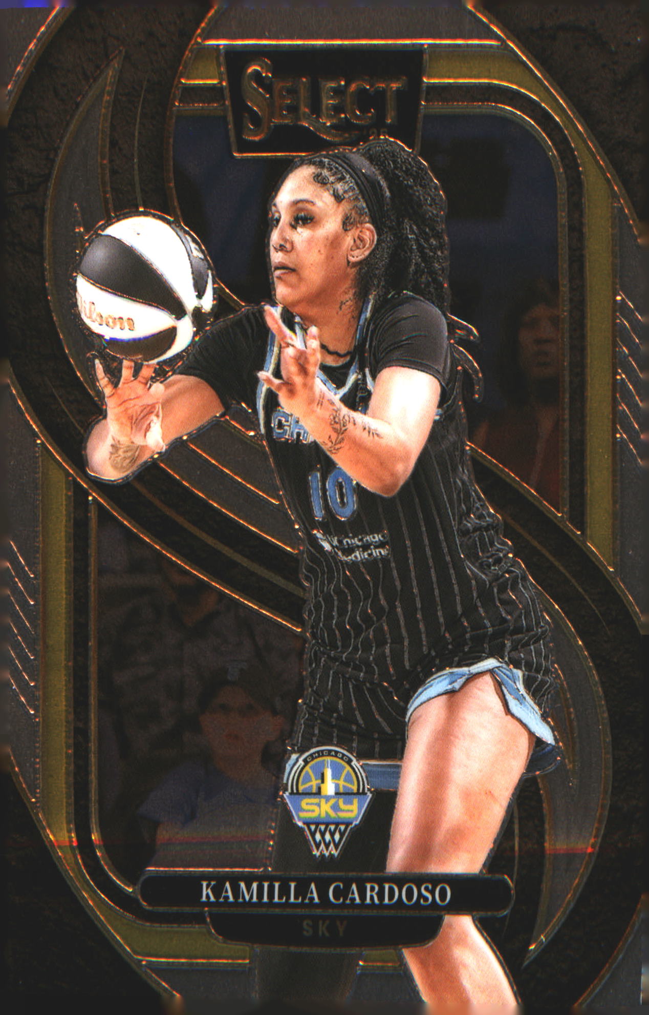 2025 Panini Select WNBA Premier Level #180 Kamilla Cardoso