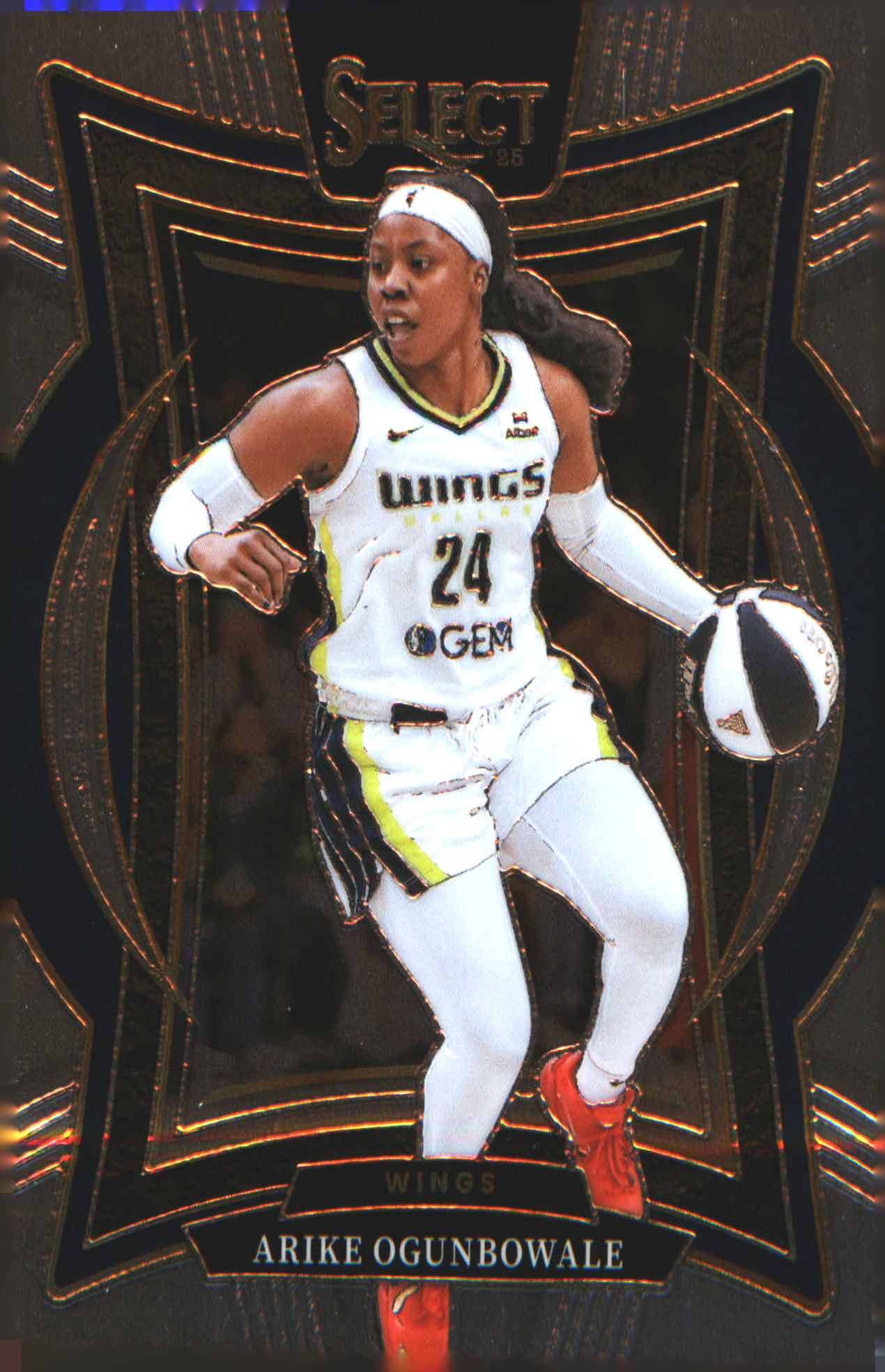 2025 Panini Select WNBA #4 Arike Ogunbowale