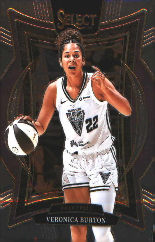 2025 Panini Select WNBA #90 Veronica Burton