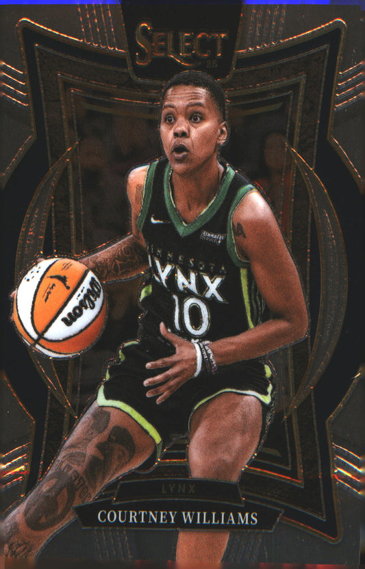 2025 Panini Select WNBA #23 Courtney Williams