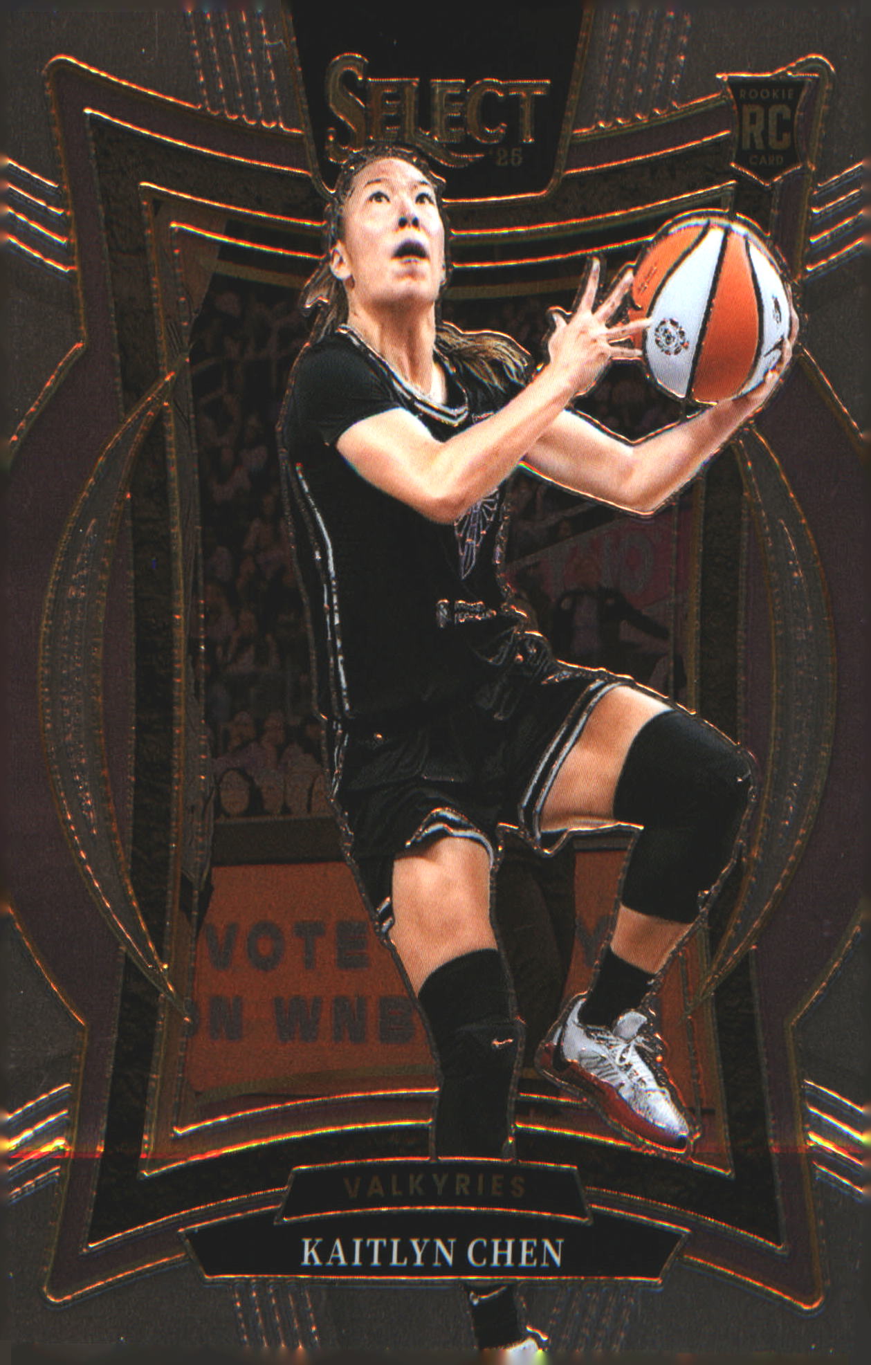 2025 Panini Select WNBA #74 Kaitlyn Chen Rookie RC