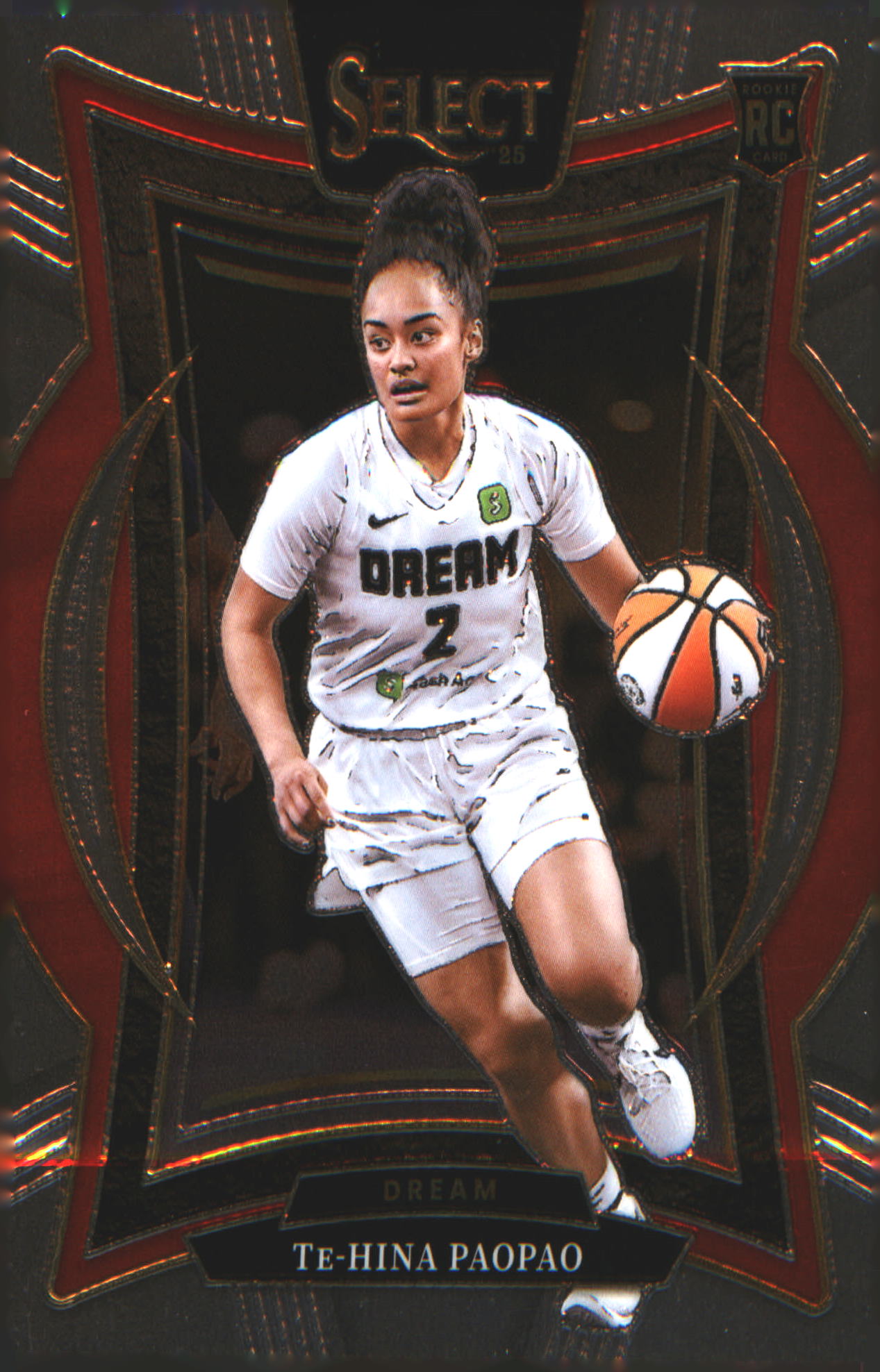 2025 Panini Select WNBA #49 Te-Hina Paopao Rookie RC