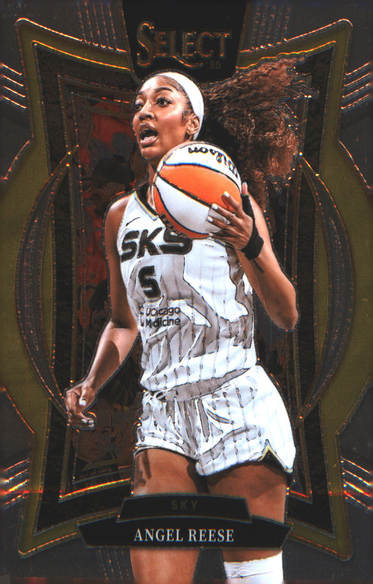 2025 Panini Select WNBA #94 Angel Reese