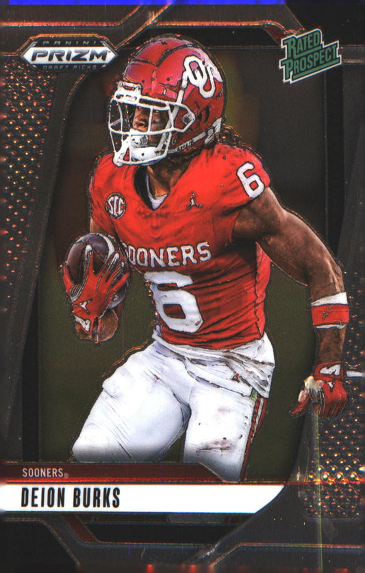 2025 Panini Prizm Draft Picks #163 Deion Burks
