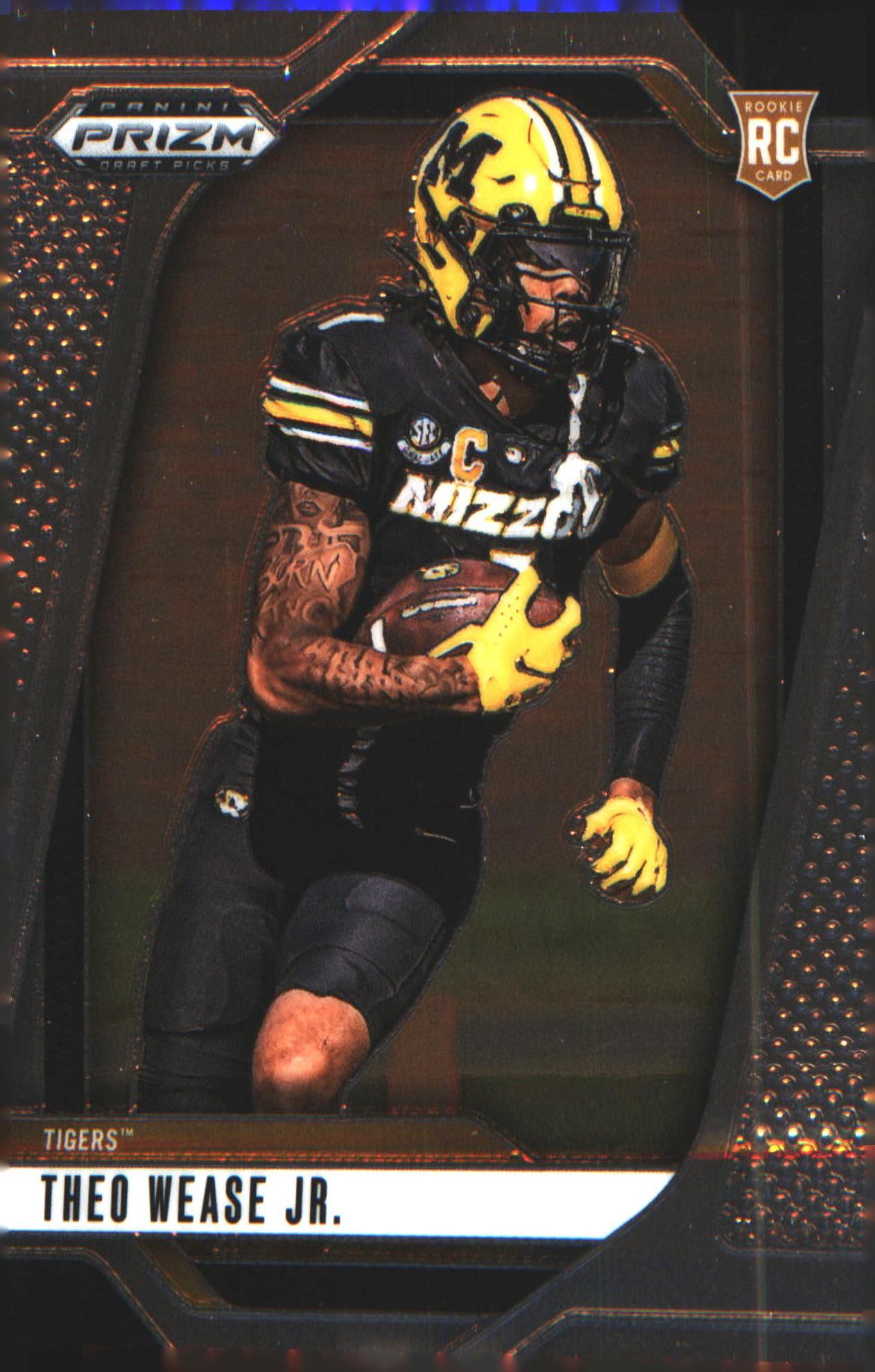 2025 Panini Prizm Draft Picks #72 Theo Wease Jr.