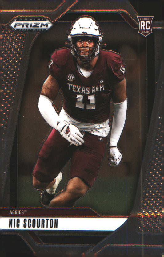 2025 Panini Prizm Draft Picks #131 Nic Scourton