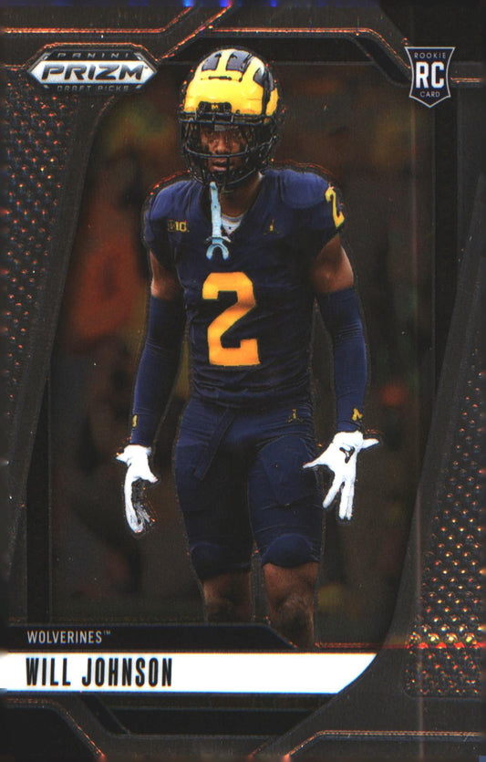 2025 Panini Prizm Draft Picks #60 Will Johnson