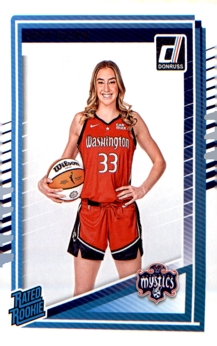 2025 Donruss WNBA #97 Lucy Olsen Rookie RC