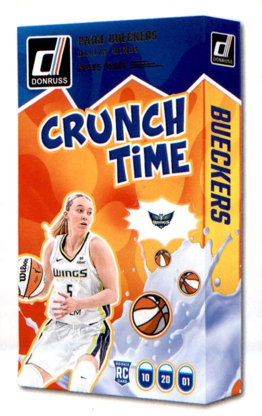 2025 Donruss WNBA Crunch Time Press Proof #19 Paige Bueckers