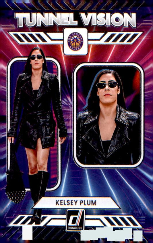 2025 Donruss WNBA Tunnel Vision #3 Kelsey Plum