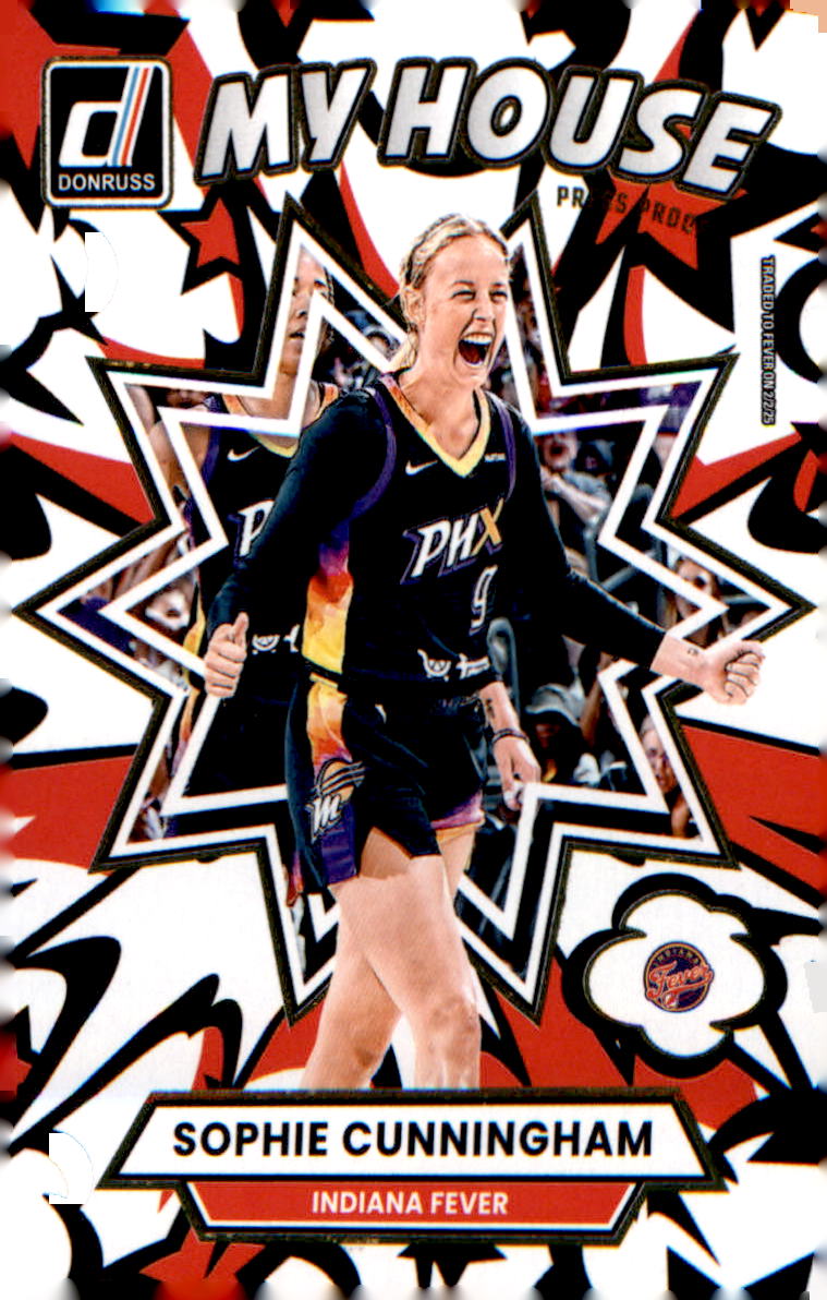 2025 Donruss WNBA My House Press Proof #19 Sophie Cunningham