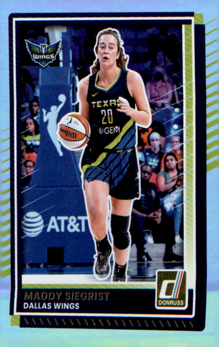 2025 Donruss WNBA Holo #20 Maddy Siegrist