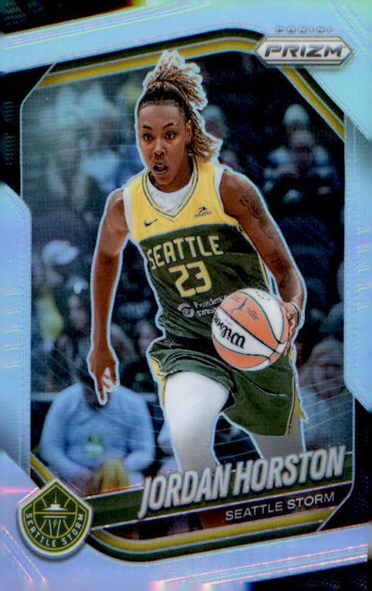 2025 Panini Prizm WNBA Silver Prizms #37 Jordan Horston