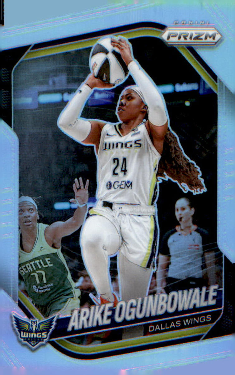 2025 Panini Prizm WNBA Silver Prizms #73 Arike Ogunbowale