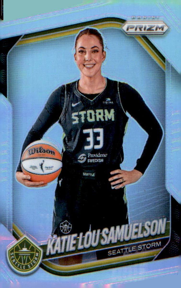 2025 Panini Prizm WNBA Silver Prizms #82 Katie Lou Samuelson