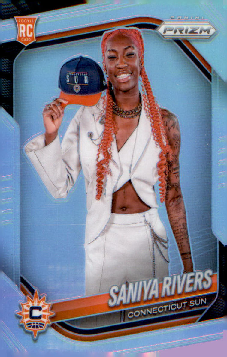 2025 Panini Prizm WNBA Silver Prizms #150 Saniya Rivers