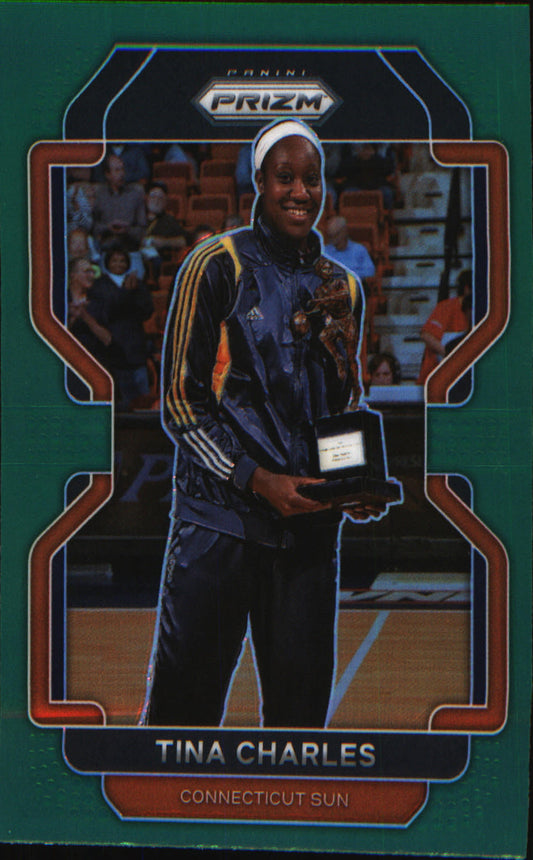 2022 Panini Prizm WNBA Green #200 Tina Charles