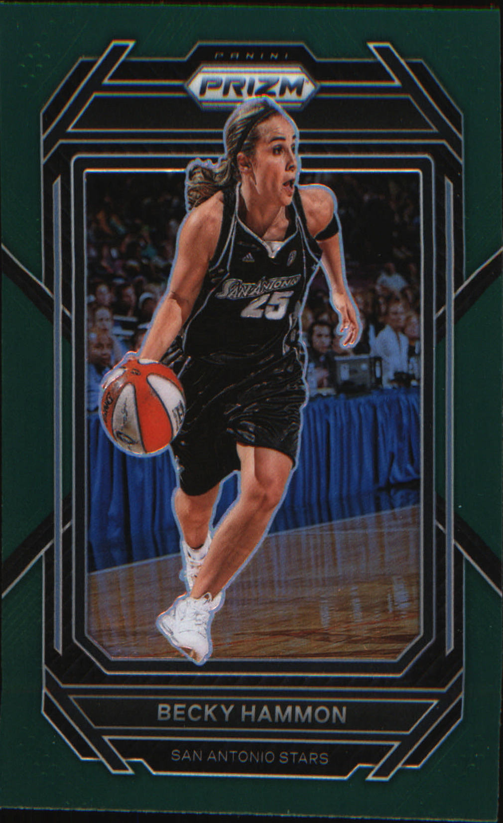 2023 Panini Prizm WNBA Green #125 Becky Hammon