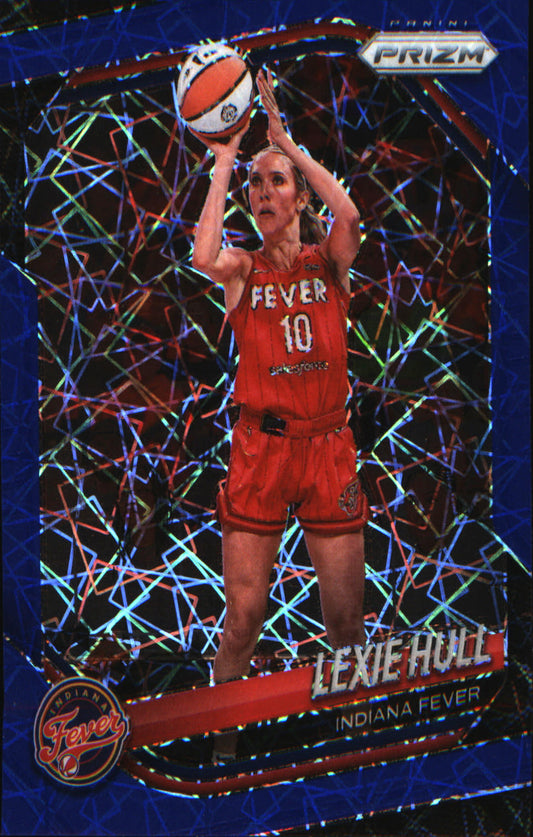 2025 Panini Prizm WNBA Blue Velocity Prizms #51 Lexie Hull