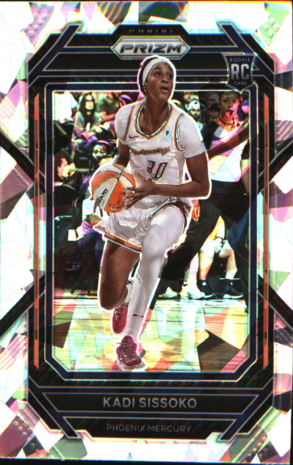 2023 Panini Prizm WNBA Ice Prizm #144 Kadi Sissoko Rookie RC
