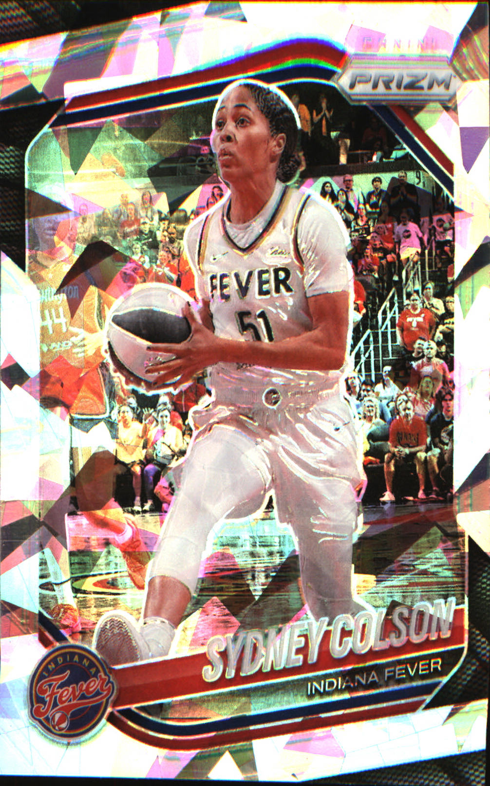 2025 Panini Prizm WNBA Ice Prizm #1 Sydney Colson