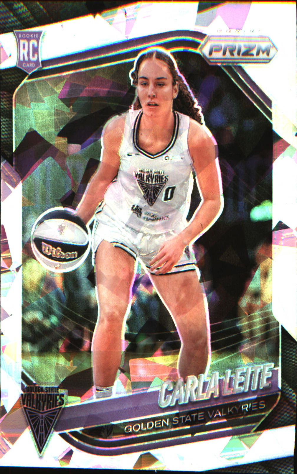 2025 Panini Prizm WNBA Ice Prizm #6 Carla Leite