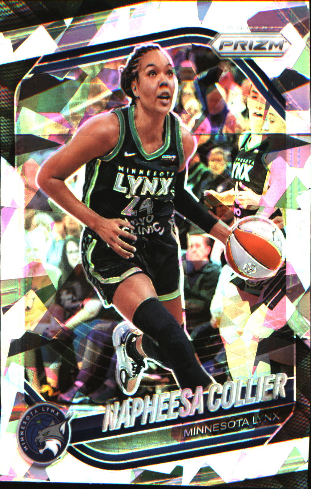2025 Panini Prizm WNBA Ice Prizm #8 Napheesa Collier
