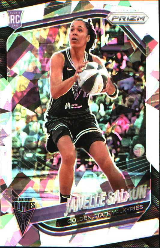 2025 Panini Prizm WNBA Ice Prizm #20 Janelle Salaun