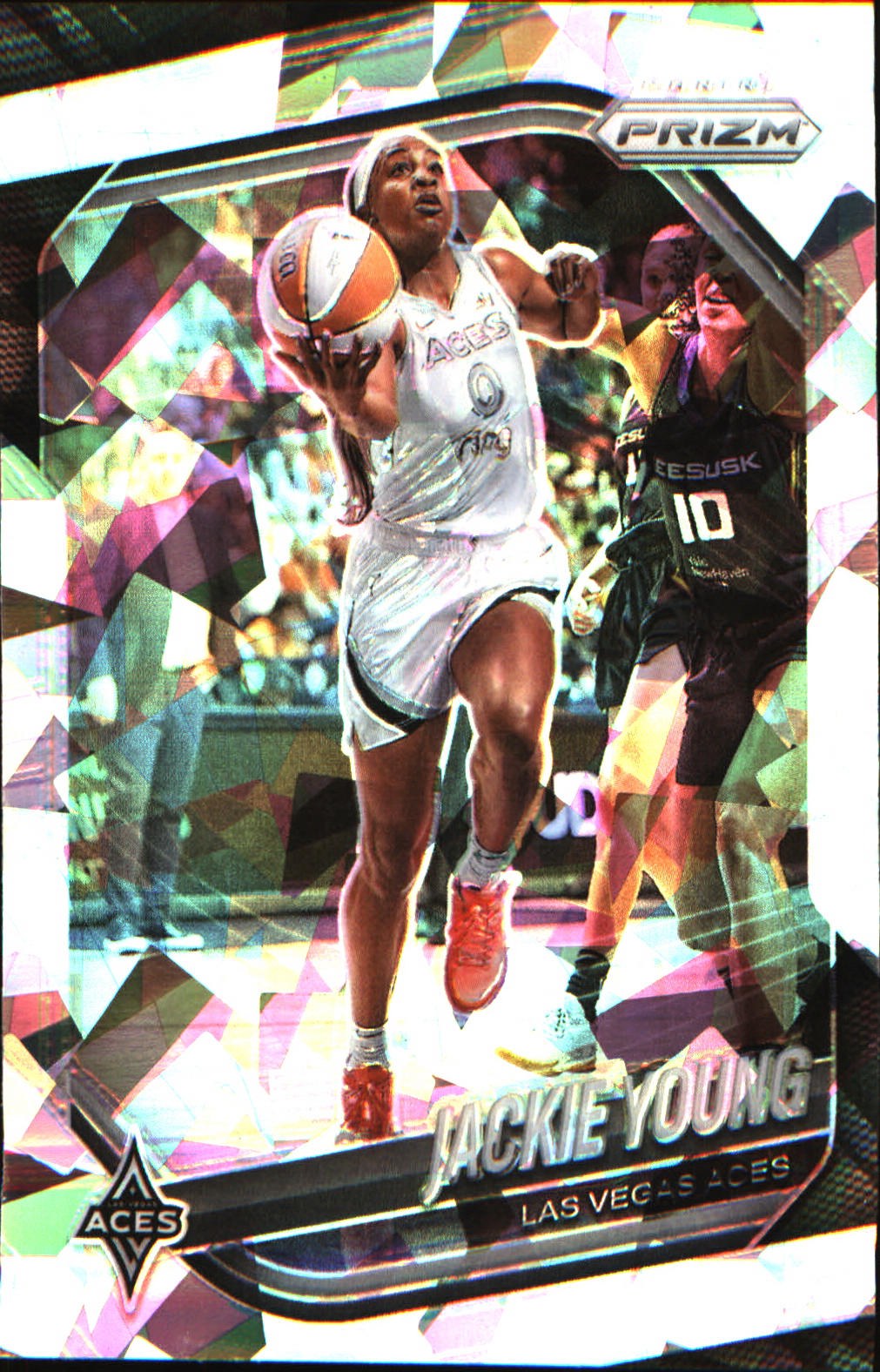 2025 Panini Prizm WNBA Ice Prizm #23 Jackie Young