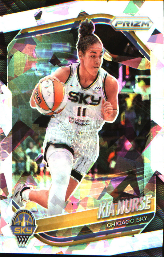 2025 Panini Prizm WNBA Ice Prizm #24 Kia Nurse