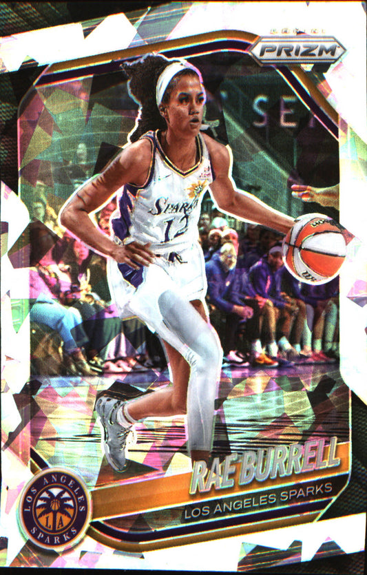 2025 Panini Prizm WNBA Ice Prizm #25 Rae Burrell