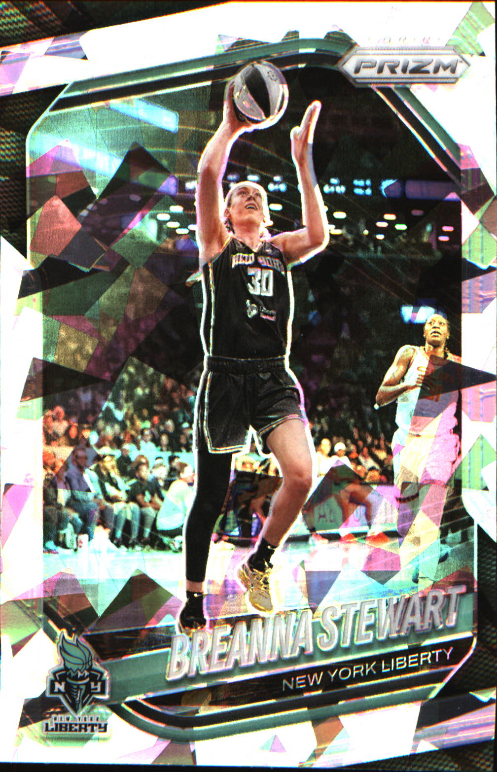 2025 Panini Prizm WNBA Ice Prizm #26 Breanna Stewart