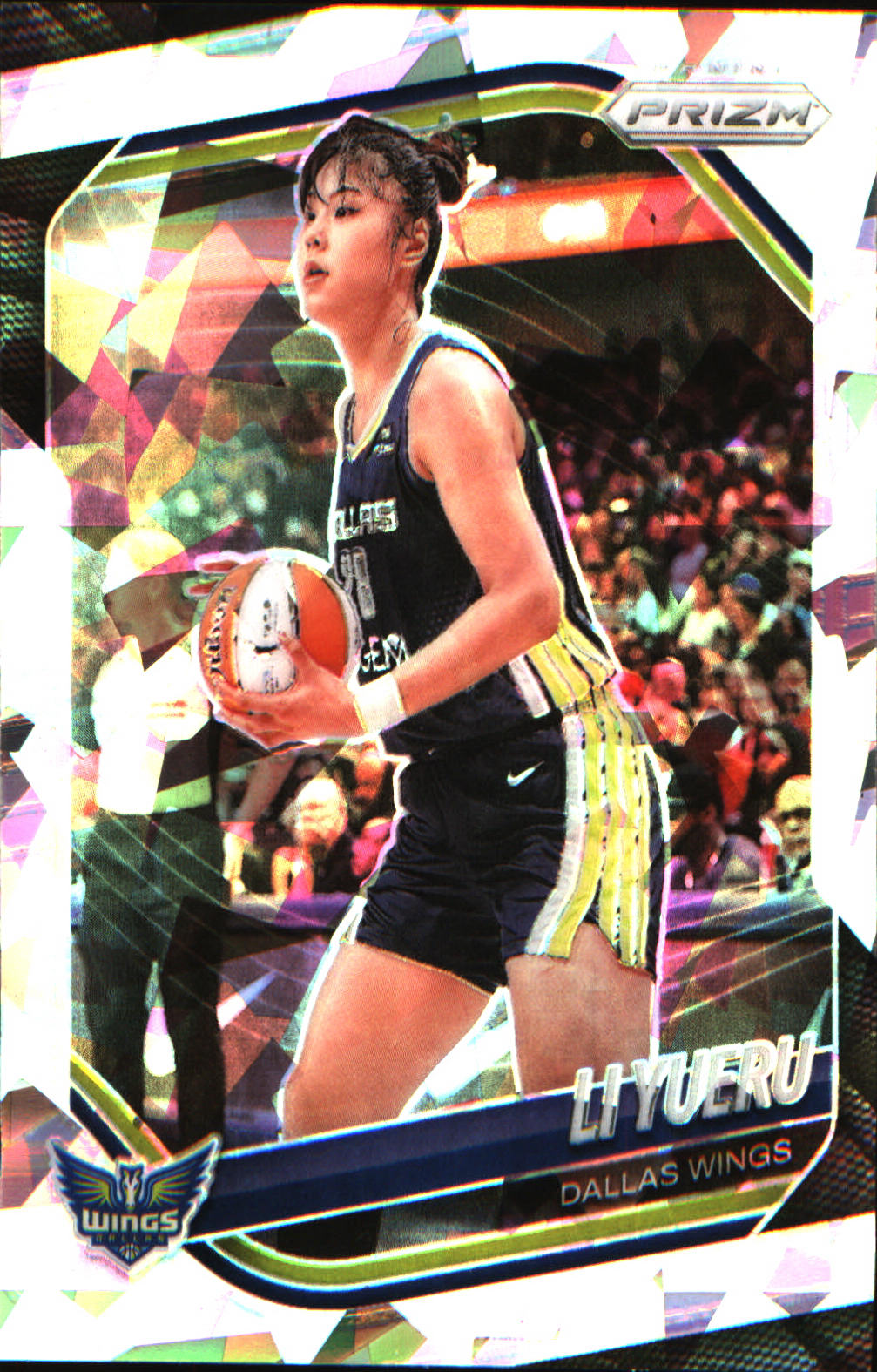 2025 Panini Prizm WNBA Ice Prizm #28 Li Yueru