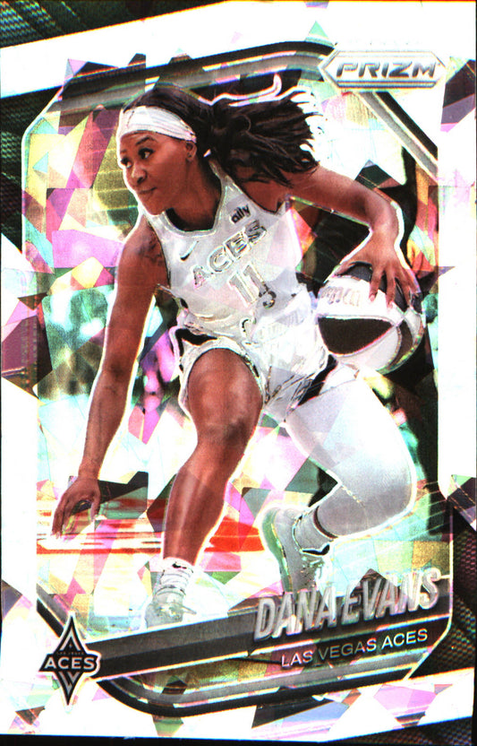 2025 Panini Prizm WNBA Ice Prizm #33 Dana Evans