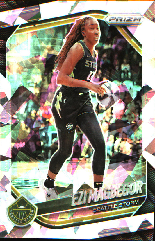 2025 Panini Prizm WNBA Ice Prizm #36 Ezi Magbegor