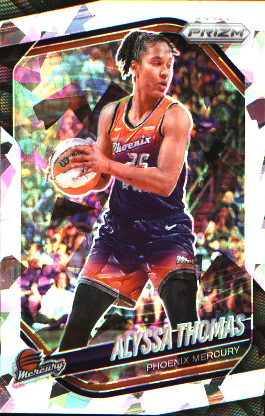 2025 Panini Prizm WNBA Ice Prizm #44 Alyssa Thomas