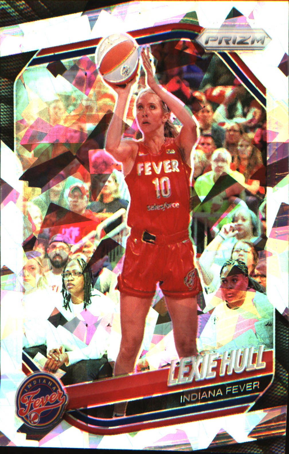 2025 Panini Prizm WNBA Ice Prizm #51 Lexie Hull