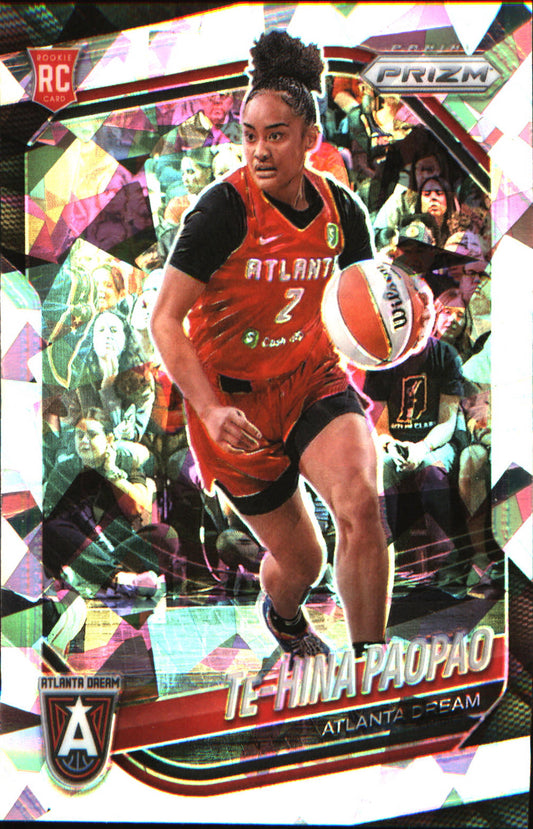 2025 Panini Prizm WNBA Ice Prizm #61 Te-Hina Paopao
