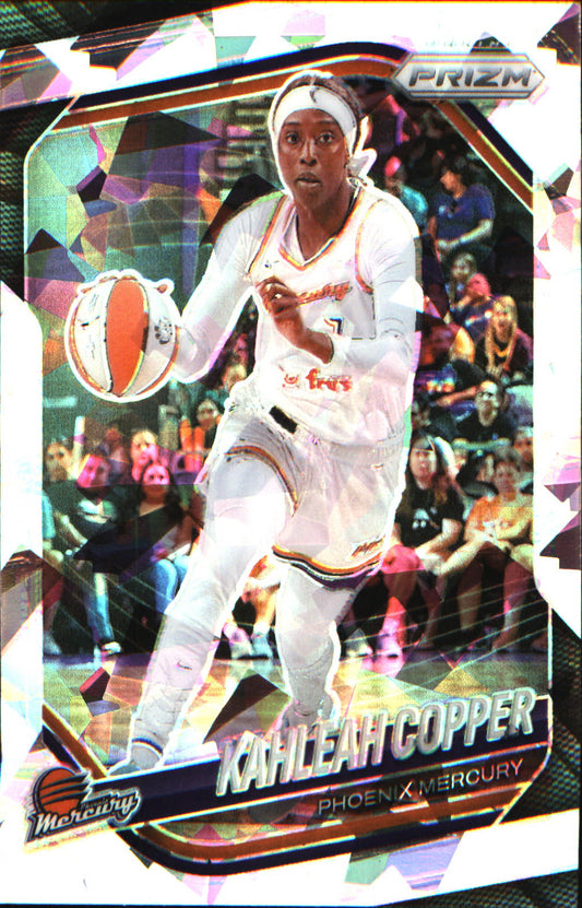2025 Panini Prizm WNBA Ice Prizm #62 Kahleah Copper