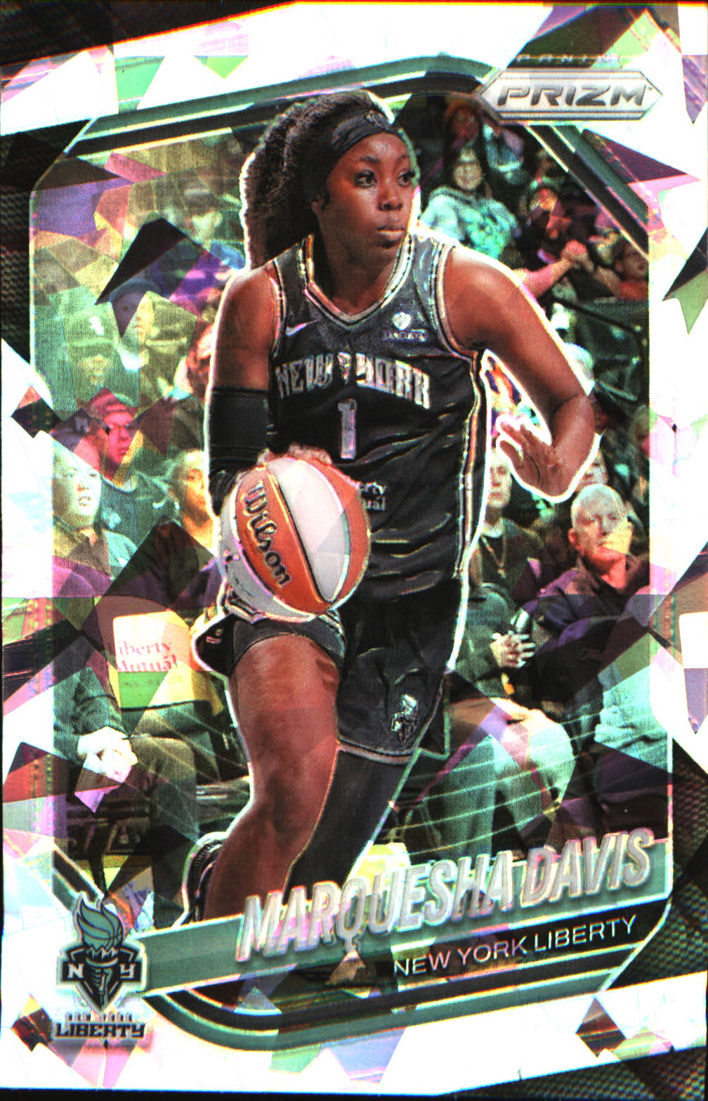 2025 Panini Prizm WNBA Ice Prizm #66 Marquesha Davis