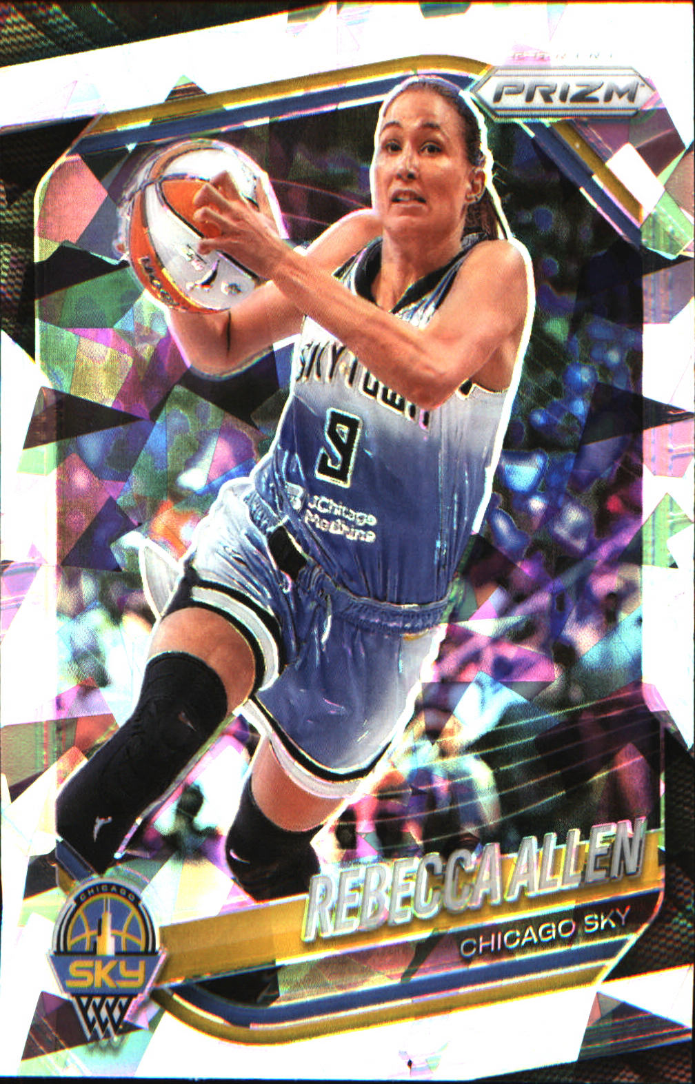 2025 Panini Prizm WNBA Ice Prizm #67 Rebecca Allen