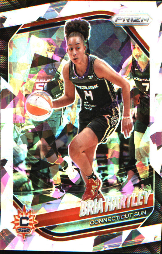 2025 Panini Prizm WNBA Ice Prizm #86 Bria Hartley
