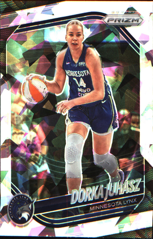 2025 Panini Prizm WNBA Ice Prizm #109 Dorka Juhasz