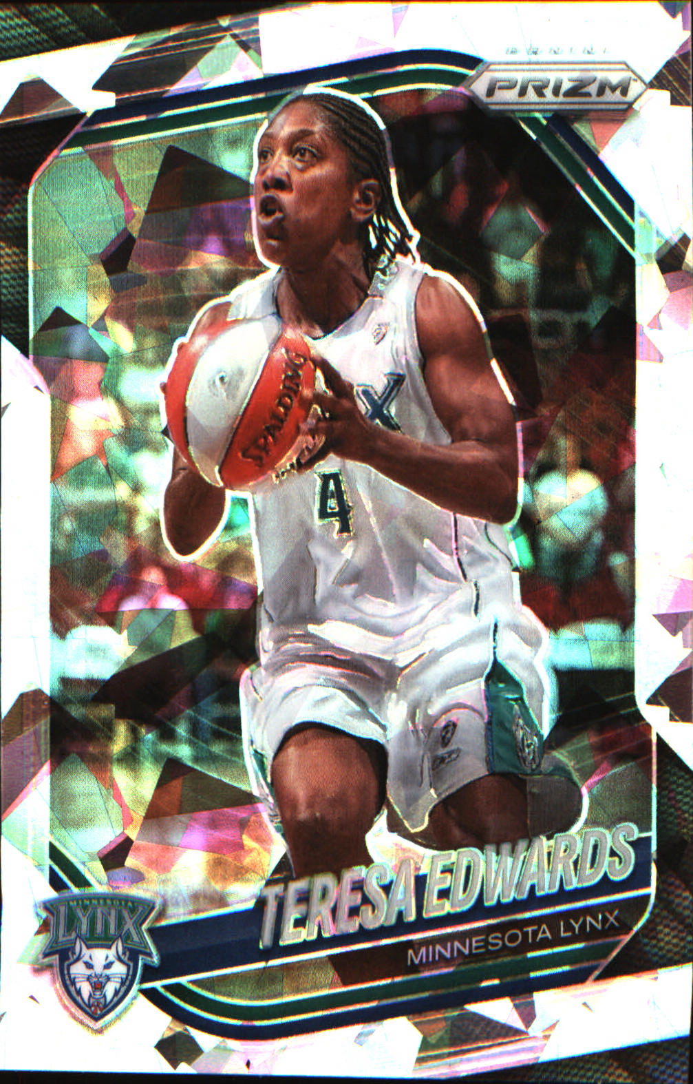 2025 Panini Prizm WNBA Ice Prizm #126 Teresa Edwards