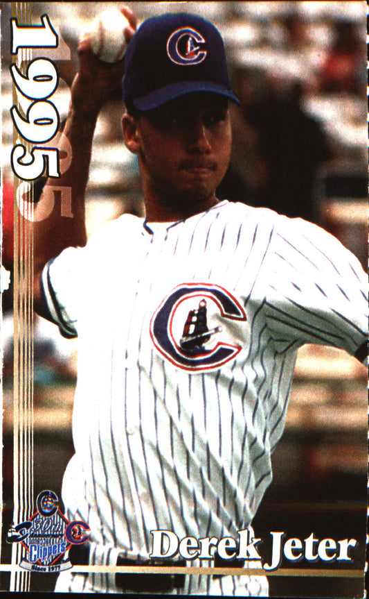 2006 Columbus Clippers Program Cards #NNO Derek Jeter