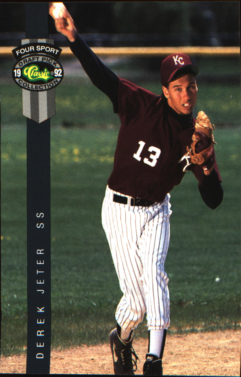 1992 Classic Four Sport #231 Derek Jeter