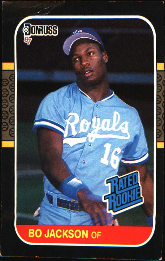 1987 Leaf #35 Bo Jackson Rookie RC